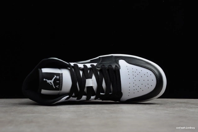 Mid 1 AIR Jordan 554724-073 Shadow White 0805